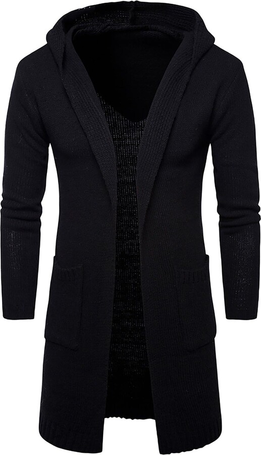 ZYUD Men Cardigan Hoodies Jacket Full Zip Breathable Gym Sport