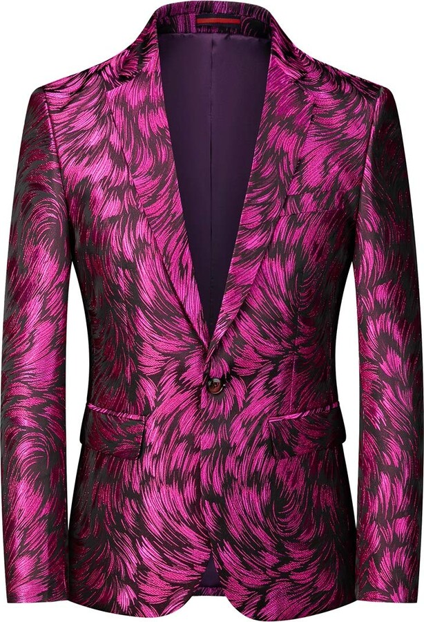 patterned suit jackets
