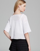 Thumbnail for your product : MinkPink Top - Mesh Knit Crop