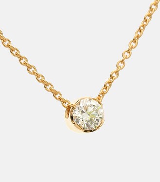 Sophie Bille Brahe Diamante Simple 18kt gold and diamond necklace