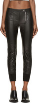 Thumbnail for your product : Diesel Black Gold Black Cropped Leather Pants