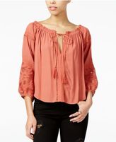 Thumbnail for your product : Astr Embroidered Blouse