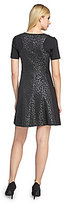 Thumbnail for your product : Catherine Malandrino Chris Fit-and-Flare Leopard-Print Dress