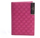 Thumbnail for your product : Gucci fuchsia guccissima leather card holder