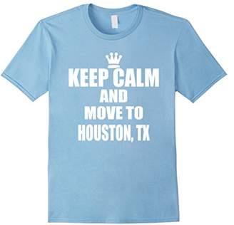 Möve Keep Calm Houston Texas State Town City USA T Shirt