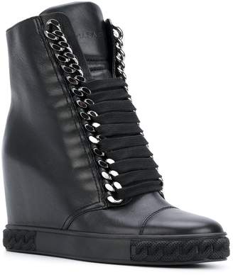 Casadei concealed wedge ankle boots