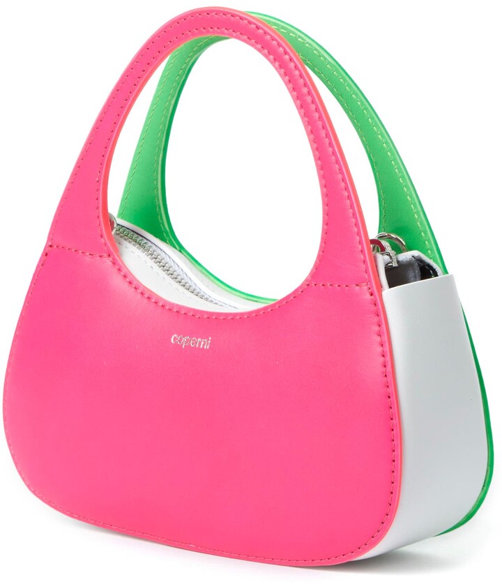 neon lime handbag
