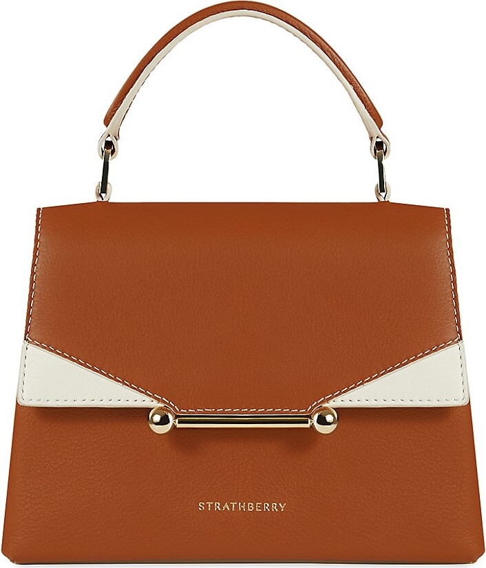 Strathberry Midi Leather Tote Bag - ShopStyle