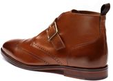 Thumbnail for your product : Charles Tyrwhitt Tan Drift Wing Tip Brogue Monk Boots Size 10