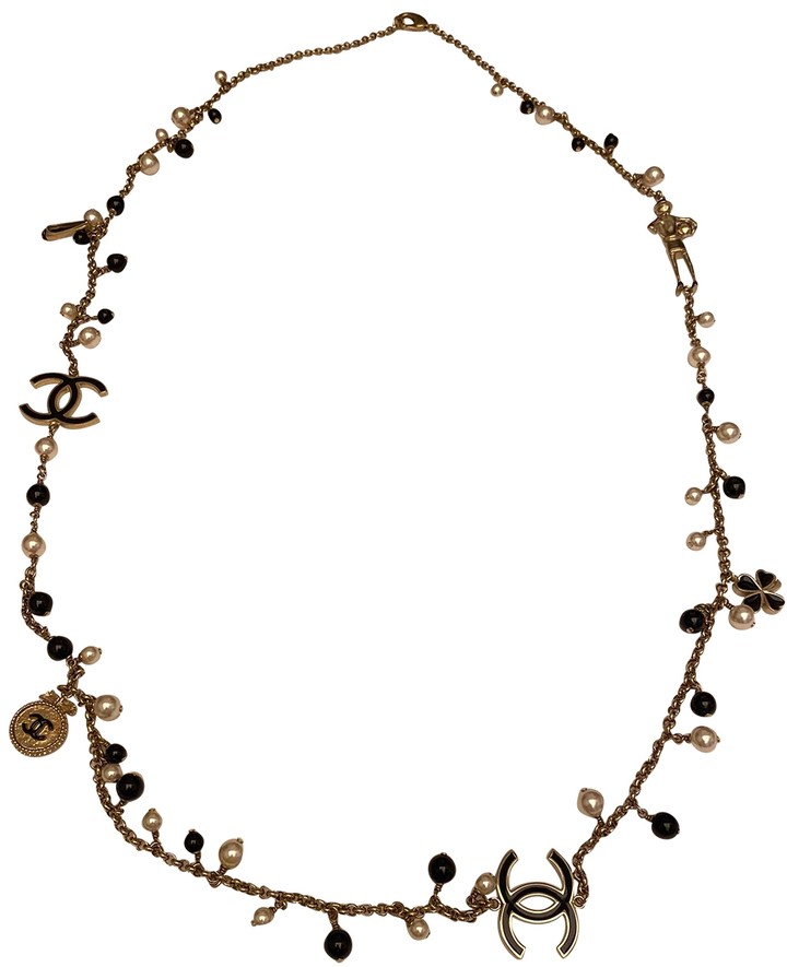 Chanel Gold Metal Necklaces