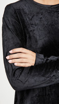 Thumbnail for your product : Ninety Percent Oversized Velour Dress