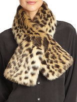 Thumbnail for your product : Saks Fifth Avenue Donna Salyers for Faux Fur Pull-Through Scarf