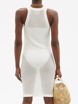 Thumbnail for your product : Solid & Striped The Carson Technical Mesh Mini Sundress - White