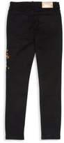 Thumbnail for your product : BCBGirls Girl's Floral Embroidered Jeans