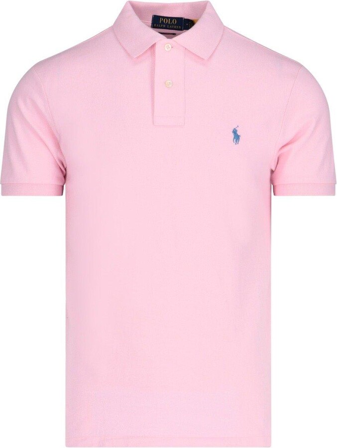 Polo Ralph Lauren Logo Embroidered Polo Shirt ShopStyle