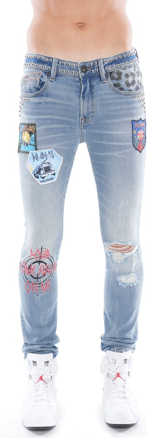 Cult of Individuality Punk Super Skinny In Def Leppard