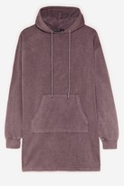 Thumbnail for your product : Nasty Gal Womens Pull Over Oversized Hoodie Dress - Brown - 4