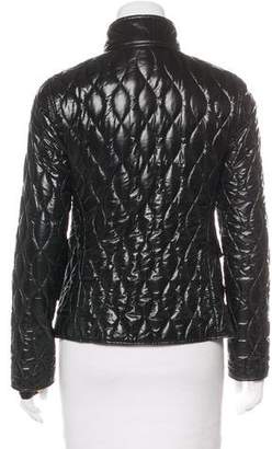Tory Burch Quilted Zip-Up Jacket