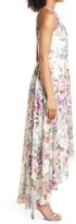 Thumbnail for your product : Eliza J Floral Halter Neck High-Low Cocktail Dress