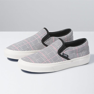 Vans Suede Plaid Classic Slip-On - ShopStyle Shoes