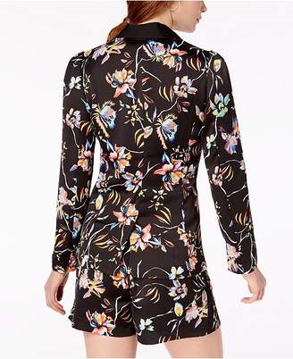Bar III Floral Printed Blazer, Created for Macy's