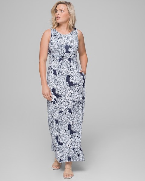 maxi dress with built in bra