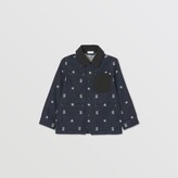 Thumbnail for your product : Burberry Childrens Star and Monogram Motif Japanese Denim Jacket