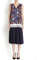 Thumbnail for your product : Thakoon Printed silk twill tunic