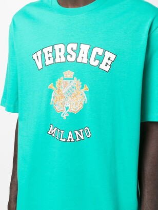 Versace crest logo T-shirt