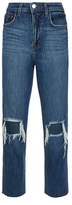 Thumbnail for your product : L'Agence Audrina Distressed Jeans