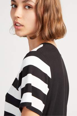 French Connection Briant Stripe Blocked Jersey T-Shirt
