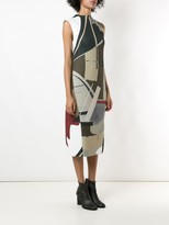 Thumbnail for your product : OSKLEN Abstract Print Midi Dress