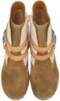 Thumbnail for your product : See by Chloe Color Block Nubuck Ankle Boots