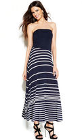 Thumbnail for your product : INC International Concepts Striped Convertible Maxi Skirt