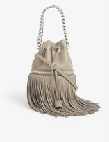 Thumbnail for your product : J&M Davidson Carnival fringed mini leather bag