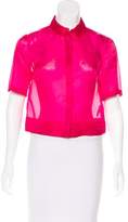 Thumbnail for your product : Akris Silk Cropped Top