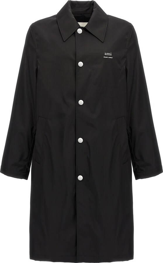 Ami Alexandre Mattiussi Technical Twill Trench Coat