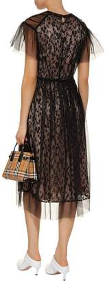 Burberry Lace Midi Dress