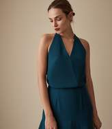 Thumbnail for your product : Reiss FIONA BEADED STRAPPY MIDI DRESS Teal