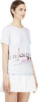 Thumbnail for your product : J.W.Anderson White Photoprint Logo 'Backstage' T-Shirt