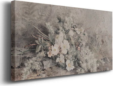 Lark Manor Botanical Series-CDXXXV- Framed Gallery Wrapped Canvas -Ready to Hang