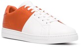 Thumbnail for your product : MICHAEL Michael Kors Caspian two-tone lace-up trainers
