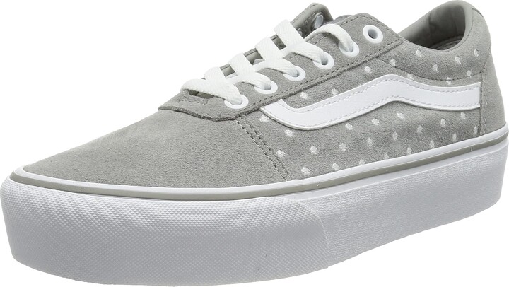 vans ward platform sneaker leopard