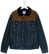 Thumbnail for your product : Jacob Cohen Junior TEEN combined denim jacket