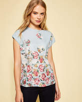 Thumbnail for your product : Ted Baker Patchwork woven T-shirt