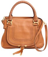 Thumbnail for your product : Chloé tan leather 'Marcie' convertible tote