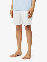 Thumbnail for your product : Derek Rose Drawstring linen shorts