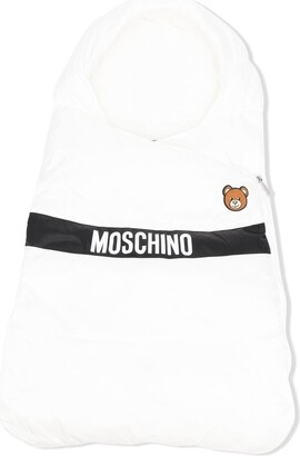 MOSCHINO BAMBINO Logo-Print Sleeping Bag