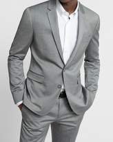 Thumbnail for your product : Express Extra Slim Gray Wool Blend Oxford Suit Jacket
