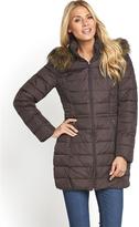 Thumbnail for your product : South Petite Three-Quarter Fitted Padded Jacket